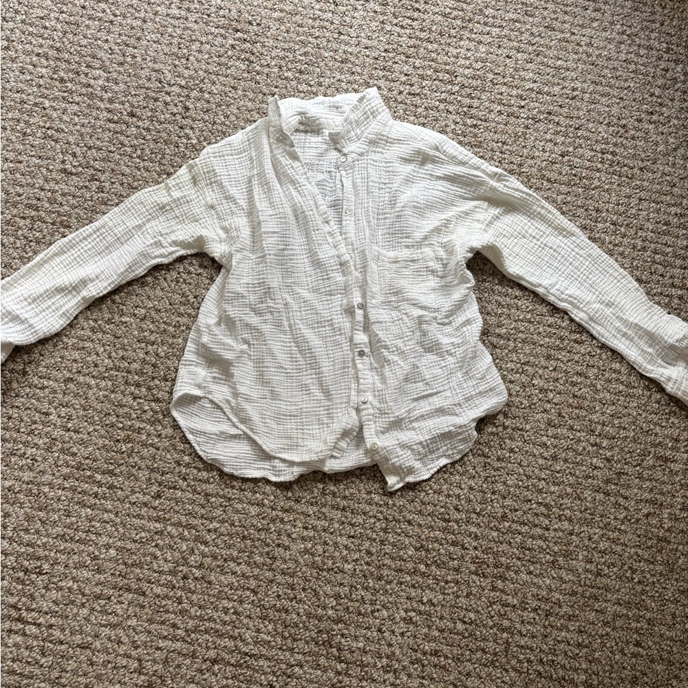 White Linen Shirt